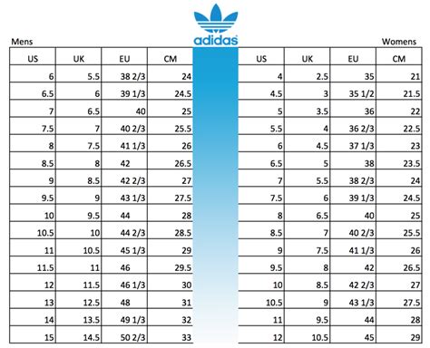 adidas größe 10|Adidas size chart men's.